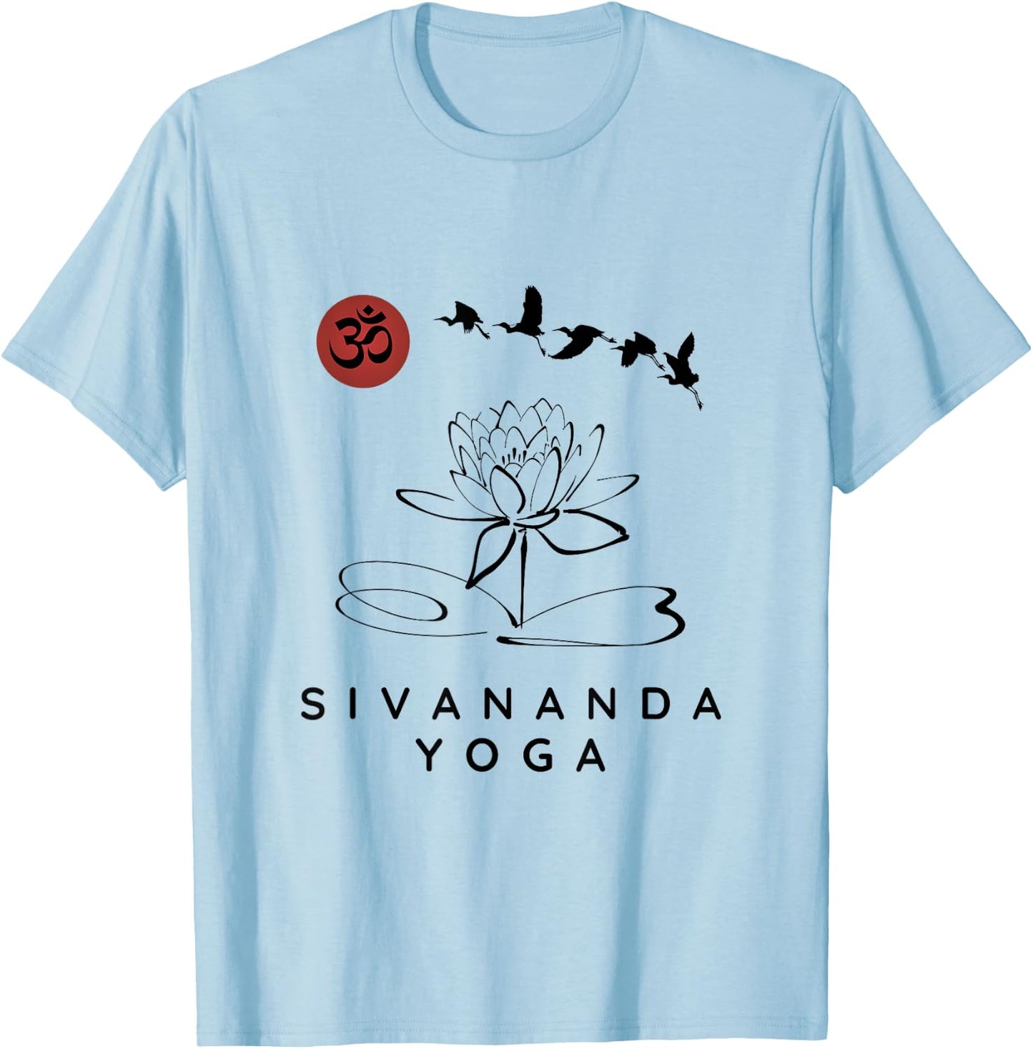 Sivananda Yoga Instructor / Sivananda Yoga Beginner Design T-Shirt - T-Shirt | Light Blue