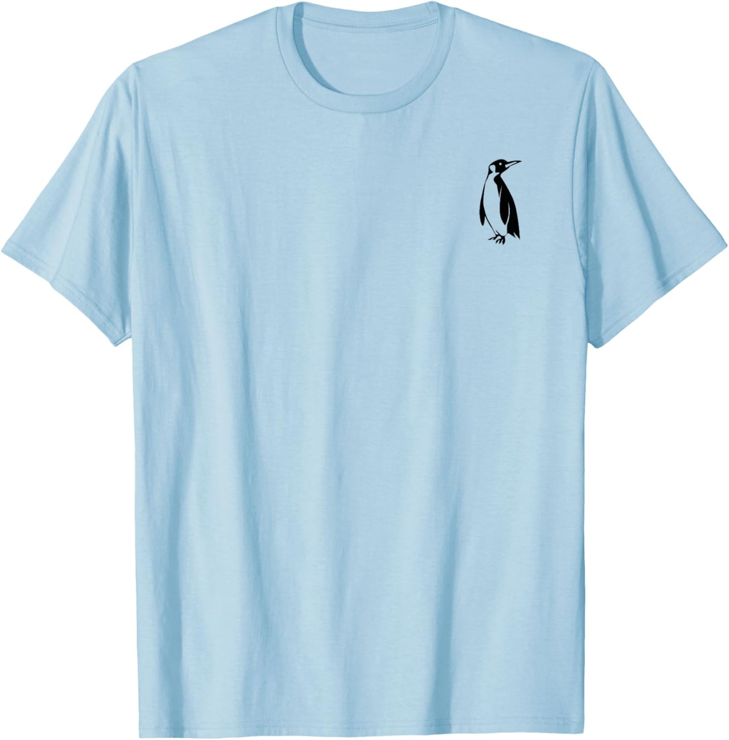 Penguin Logo T-Shirt - T-Shirt | Light Blue