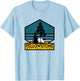 Yellowstone National Park Retro T-Shirt - T-Shirt | Light Blue