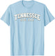 Tennessee TN Orange Dog Dad Father's Day Classic Tennessee T-Shirt - T-Shirt | Light Blue