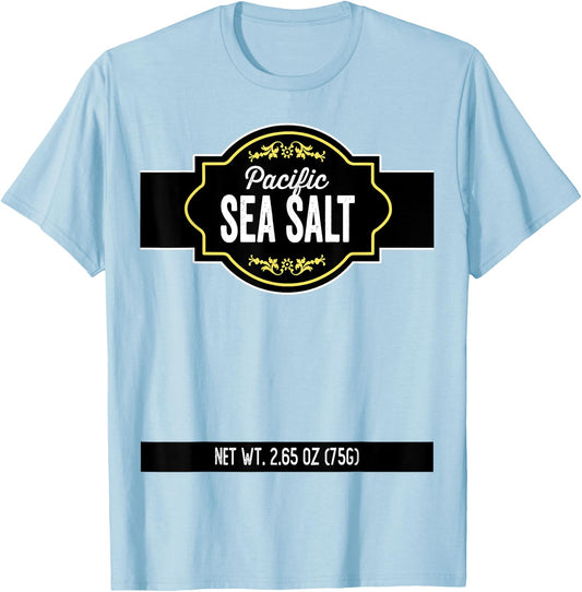 Pacific Sea Salt Spice Rack Simple Halloween Team Costume T-Shirt - T-Shirt | Light Blue