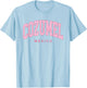 Vintage Cozumel Mexico Pink Retro Preppy Throwback T-Shirt - T-Shirt | Light Blue