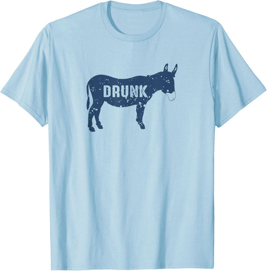 Drunk Ass T-Shirt - T-Shirt | Light Blue