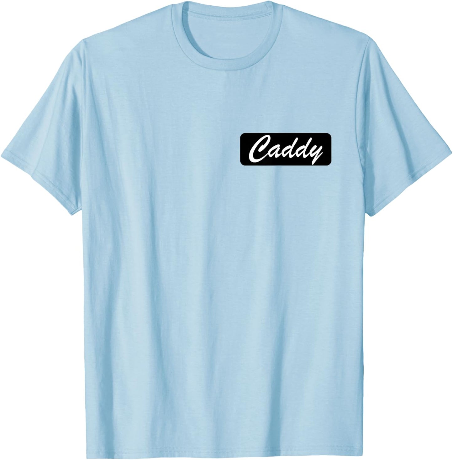 Caddy Costume Golf Lover Halloween Costume Funny Caddy T-Shirt - T-Shirt | Light Blue
