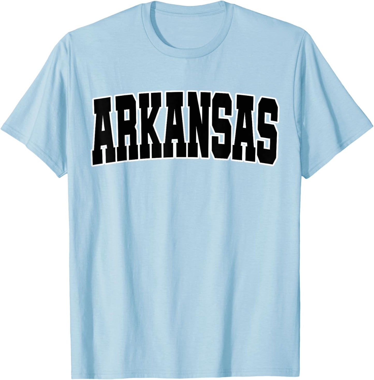 Arkansas Vintage Style T-Shirt - T-Shirt | Light Blue