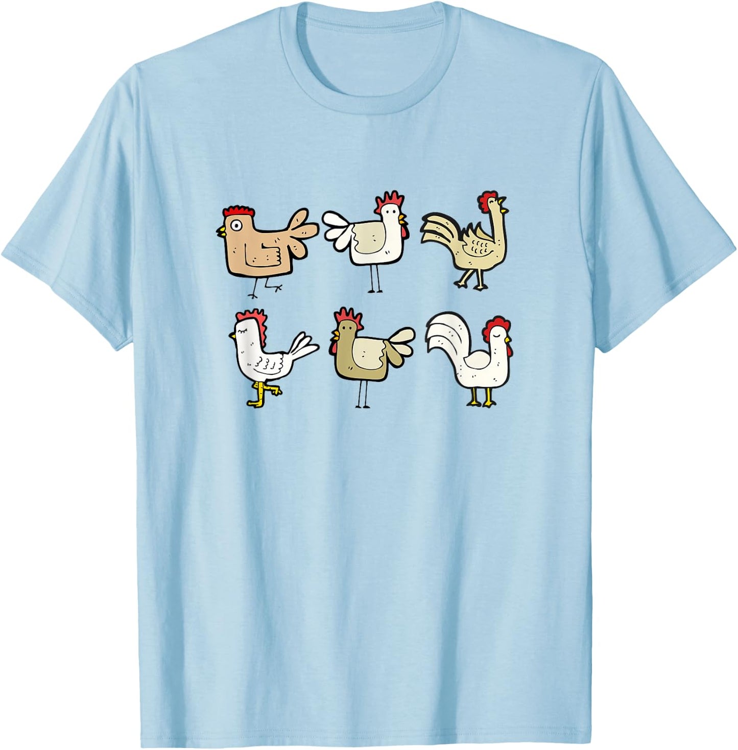 Chicken Shirt T-Shirt - T-Shirt | Light Blue