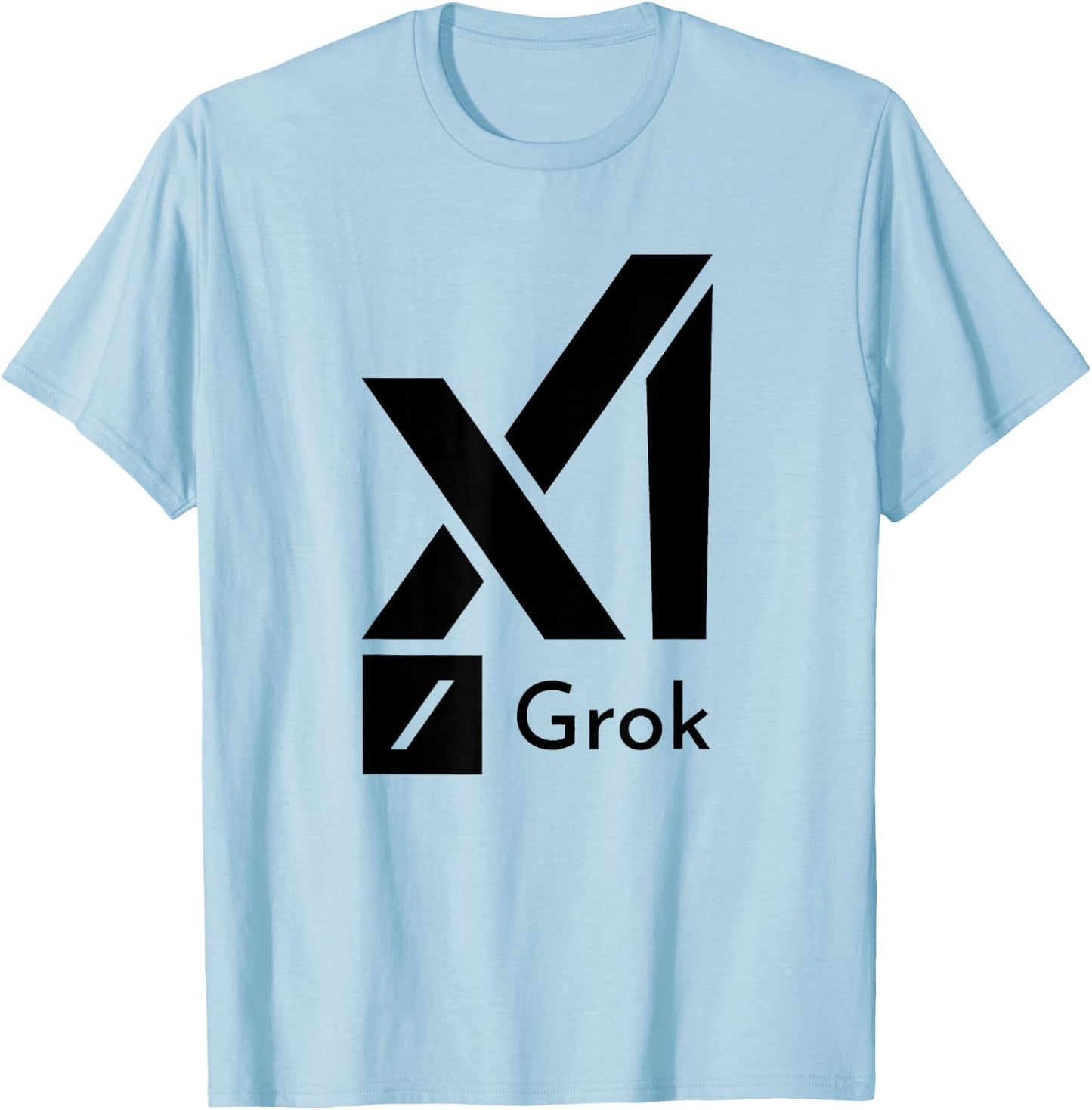 Grok AI - Artificial Intelligence Software for Humanity T-Shirt - T-Shirt | Light Blue