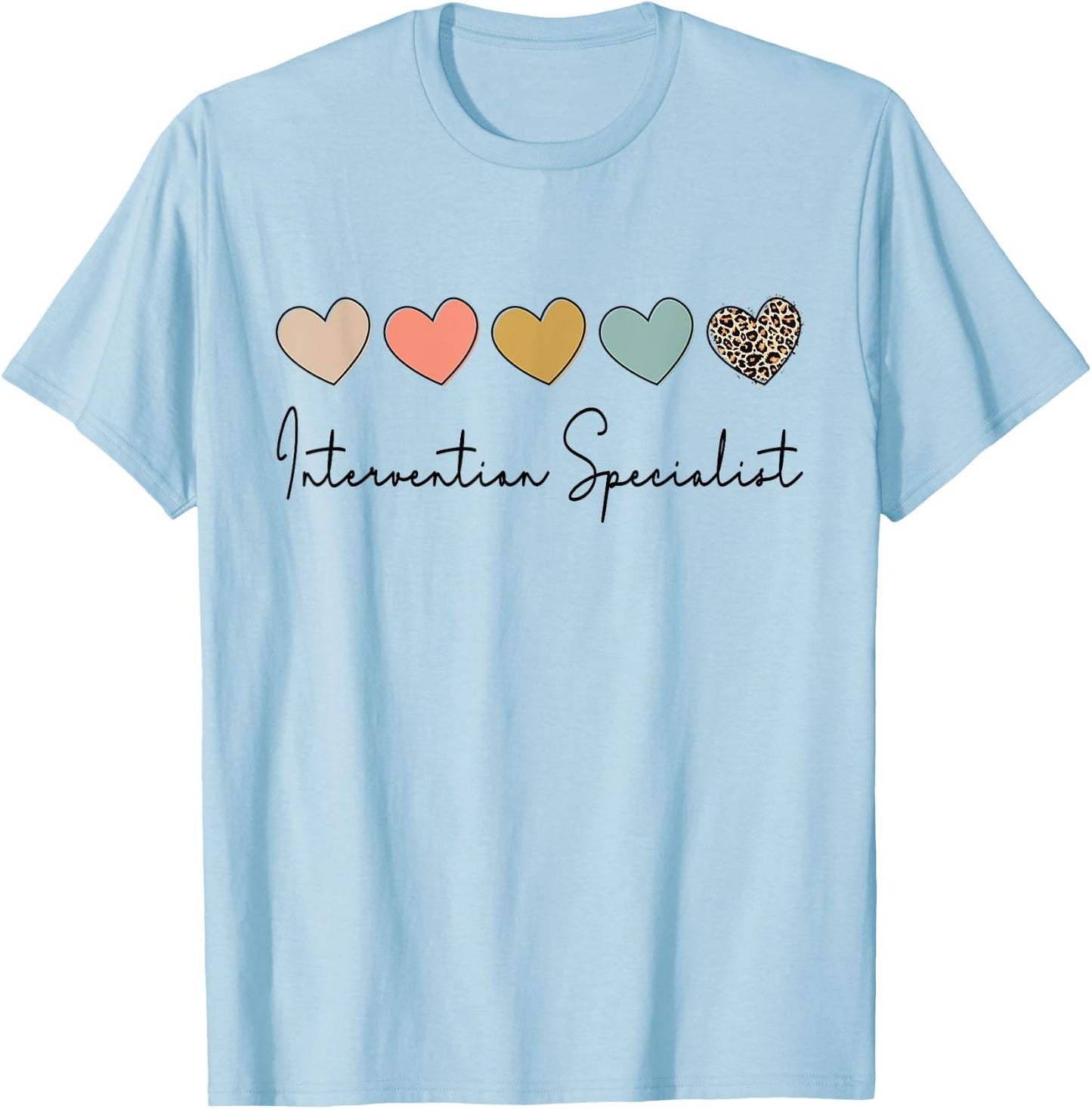 Intervention Specialist Teacher Squad Early Intervention Women T-Shirt - T-Shirt | Light Blue