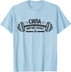 Barbell Gym Fitness Russia Russian Bodybuilding T-Shirt - T-Shirt | Light Blue