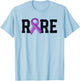 Rare Disease Mastocytosis Awareness Mast Cell Ribbon MCAS T-Shirt - T-Shirt | Light Blue