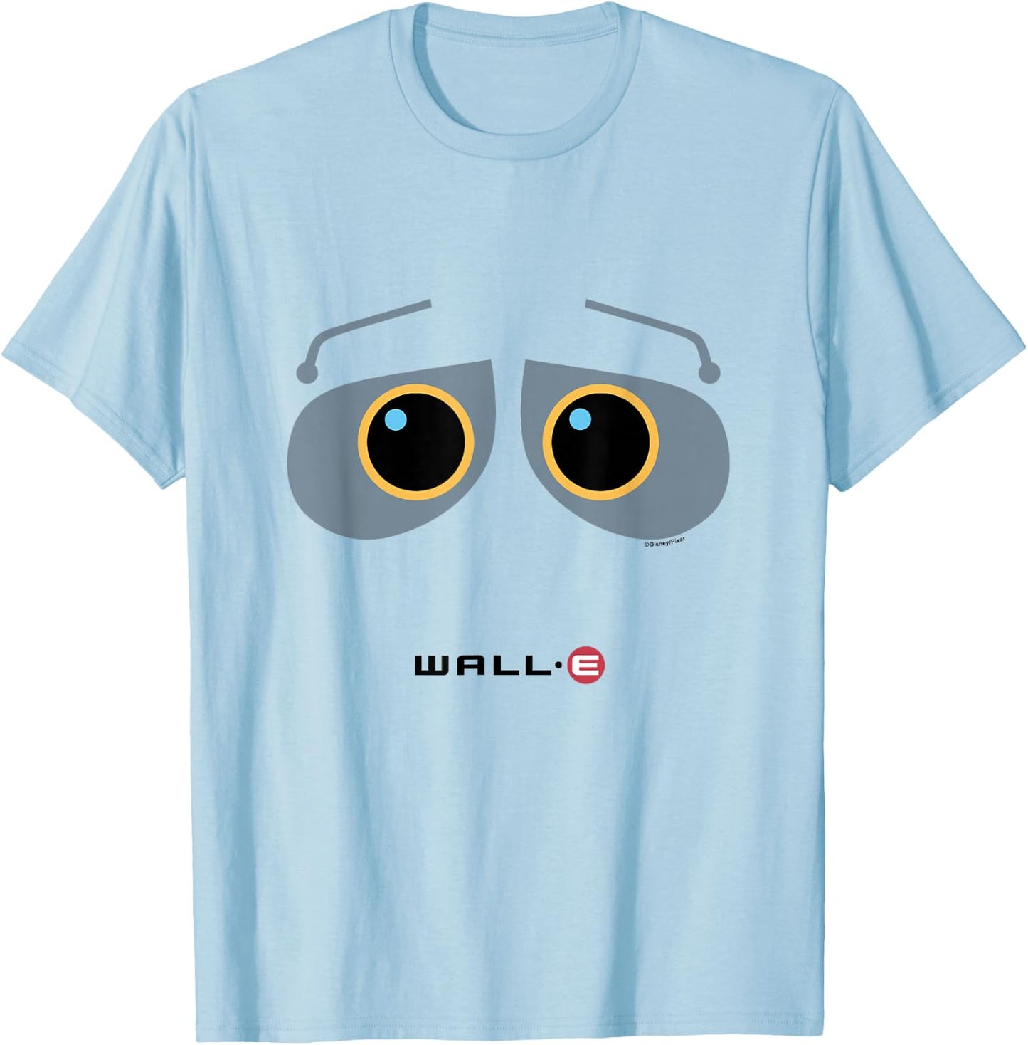 Wall-E - Wall-E Eyes T-Shirt - T-Shirt | Light Blue