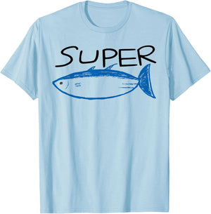 Super Tuna Jin T-Shirt - T-Shirt | Light Blue