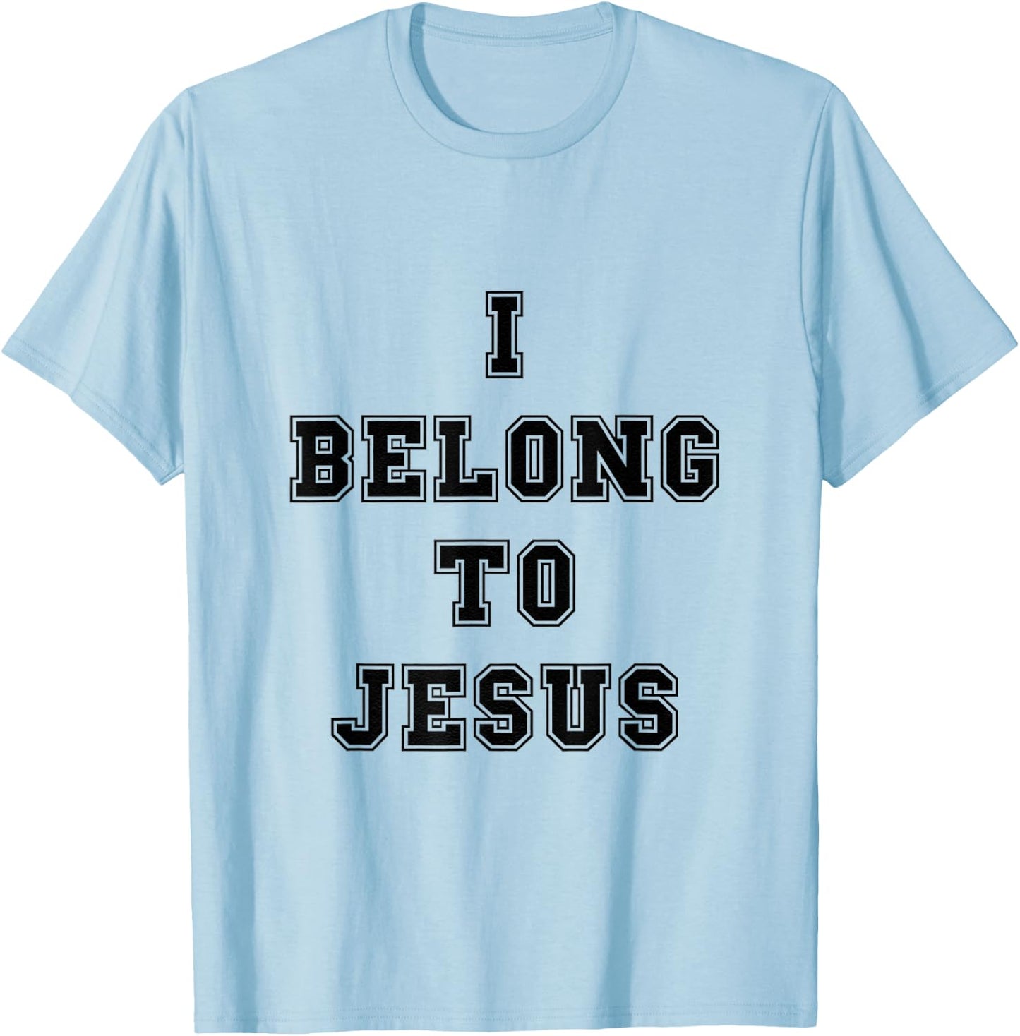 I Belong To Jesus Soccer Kaka Name Football Team T-Shirt - T-Shirt | Light Blue