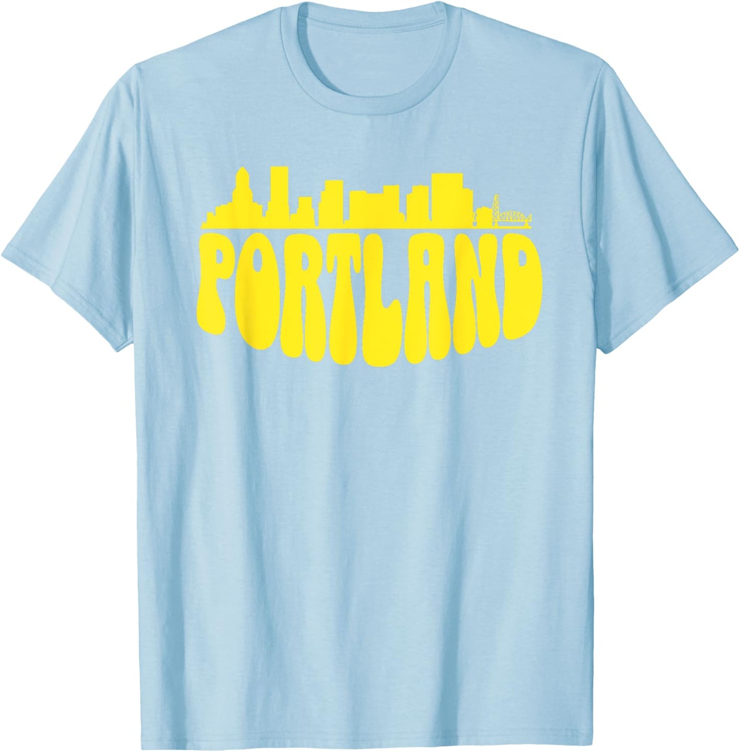 Portland soccer fan city T-Shirt - T-Shirt | Light Blue