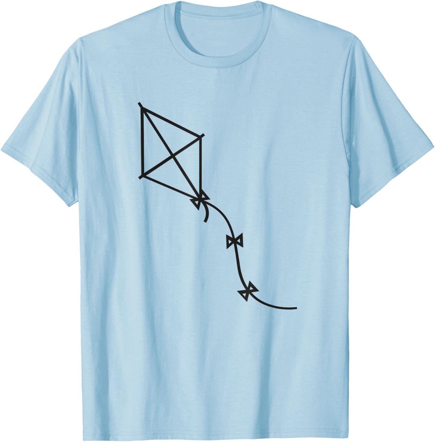Kite Flying Enthusiast Kite Lover Gifts Women Kids T-Shirt - T-Shirt | Light Blue