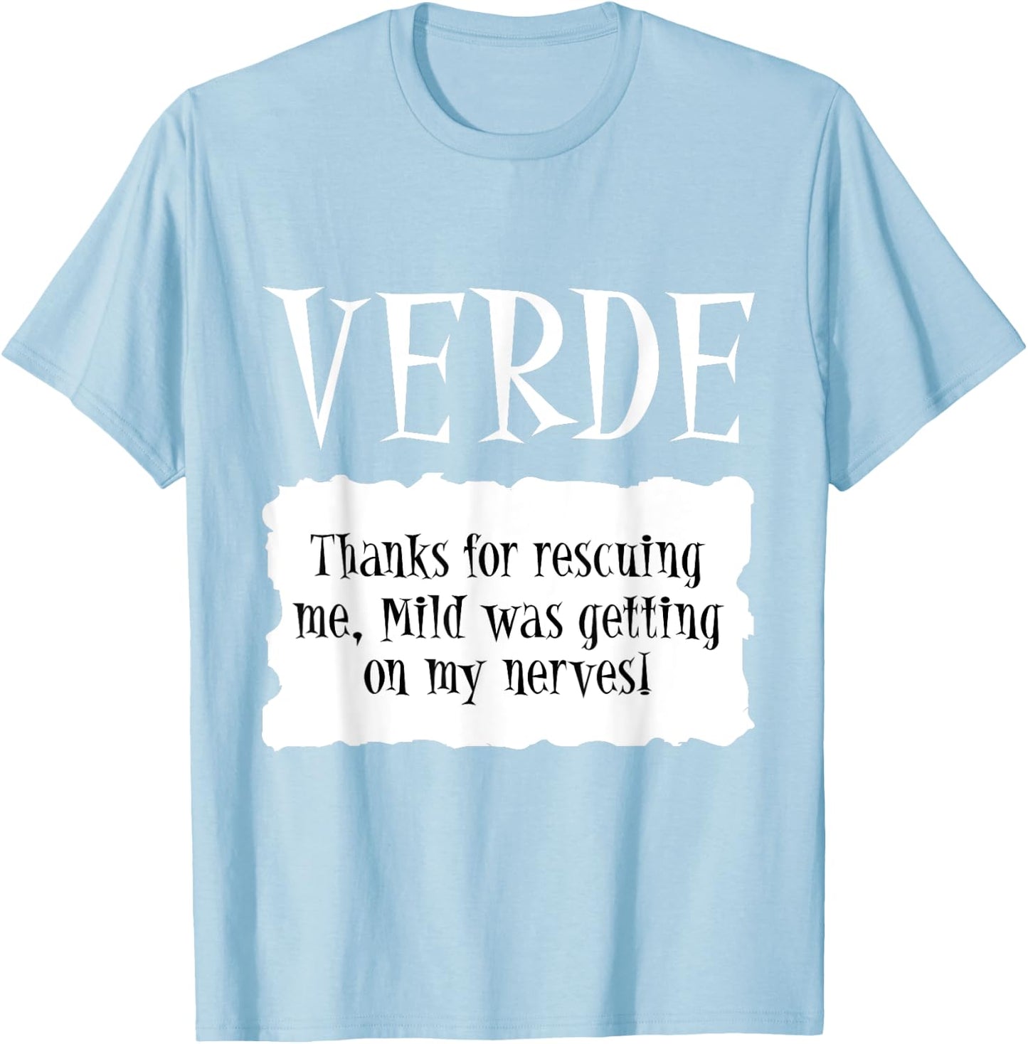 VERDE - Hot Packet Halloween Taco Costume T-Shirt - T-Shirt | Light Blue