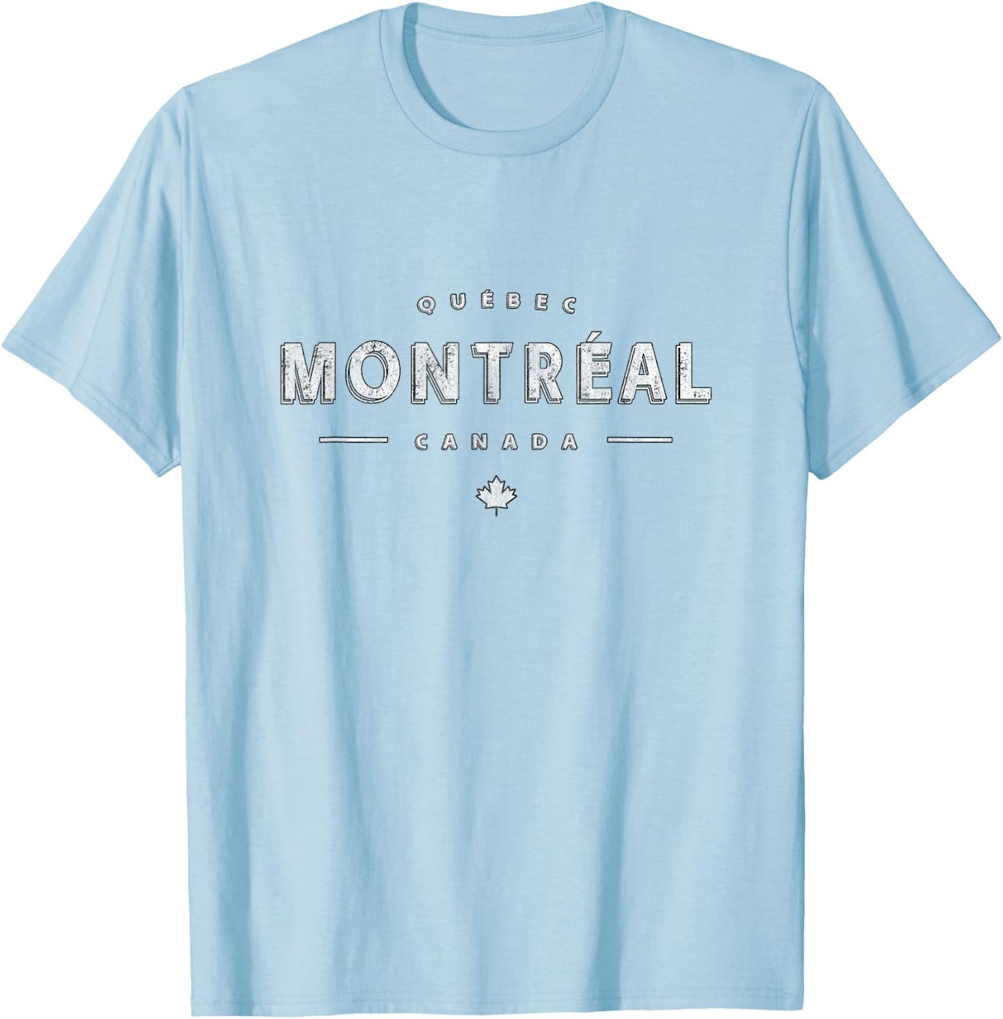Montréal Québec Canada - Montreal Quebec Canada T-Shirt - T-Shirt | Light Blue