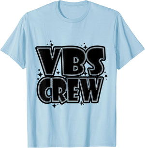 I Love VBS Vacation Bible School Crew 2023 Teacher Student Men Women Girls Kids T-Shirt - T-Shirt | Light Blue