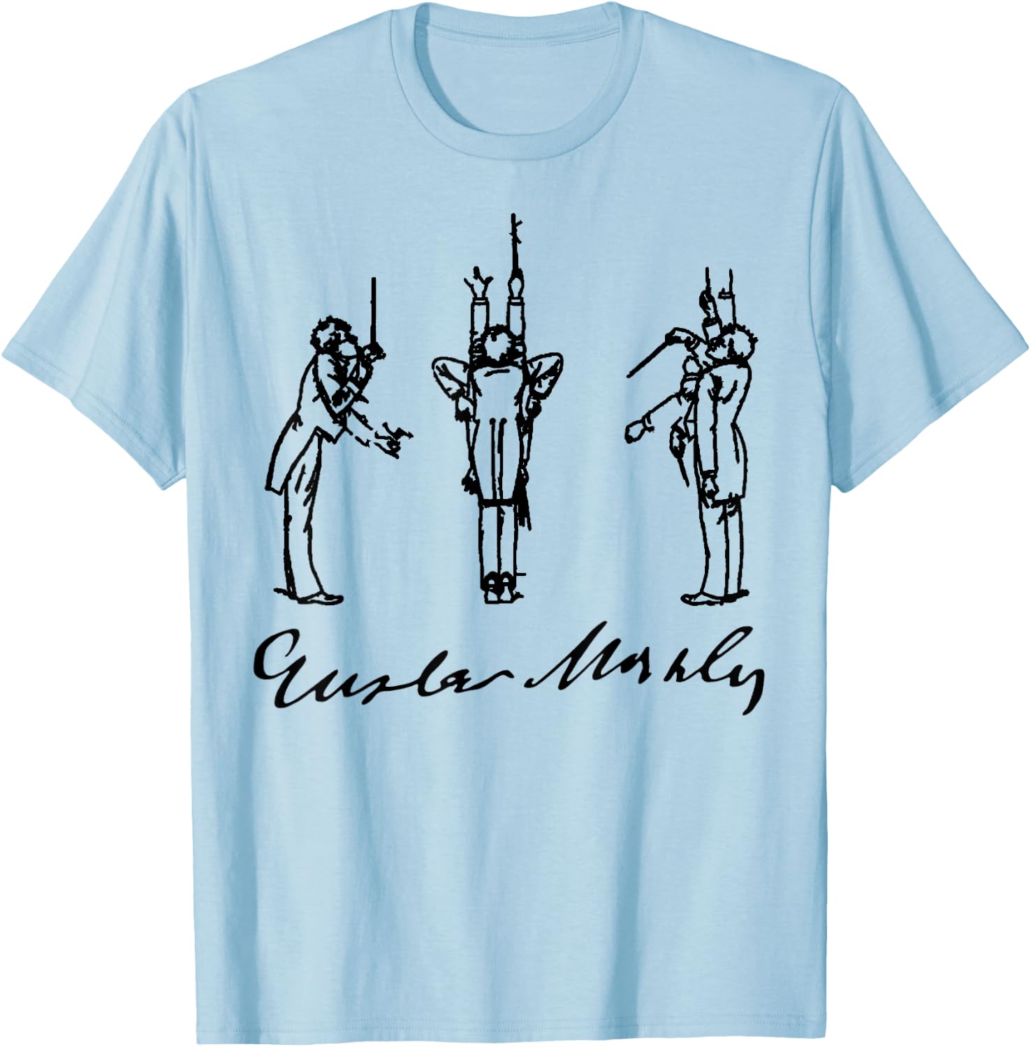Mahler composer conductor classical music T-Shirt - T-Shirt | Light Blue