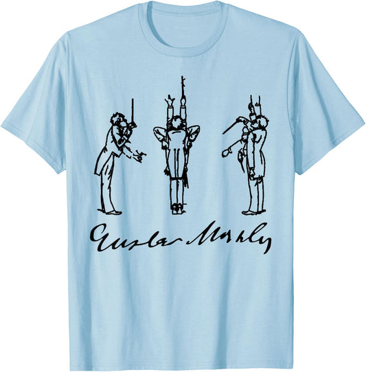 Mahler composer conductor classical music T-Shirt - T-Shirt | Light Blue