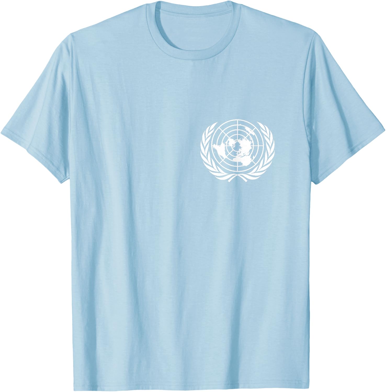 United Nations Flag T-Shirt - T-Shirt | Light Blue