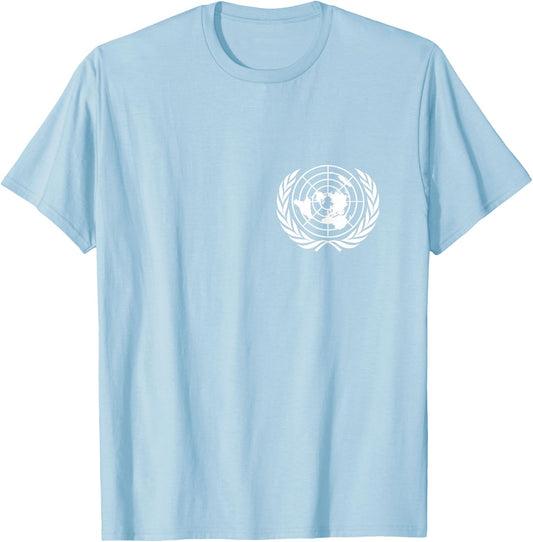 United Nations Flag T-Shirt - T-Shirt | Light Blue