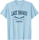 Lake Havasu Arizona Vintage Nautical Paddles Sports Oars T-Shirt - T-Shirt | Light Blue