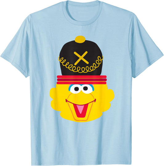 Sesame Street Christmas Nutcracker Big Bird T-Shirt - T-Shirt | Light Blue