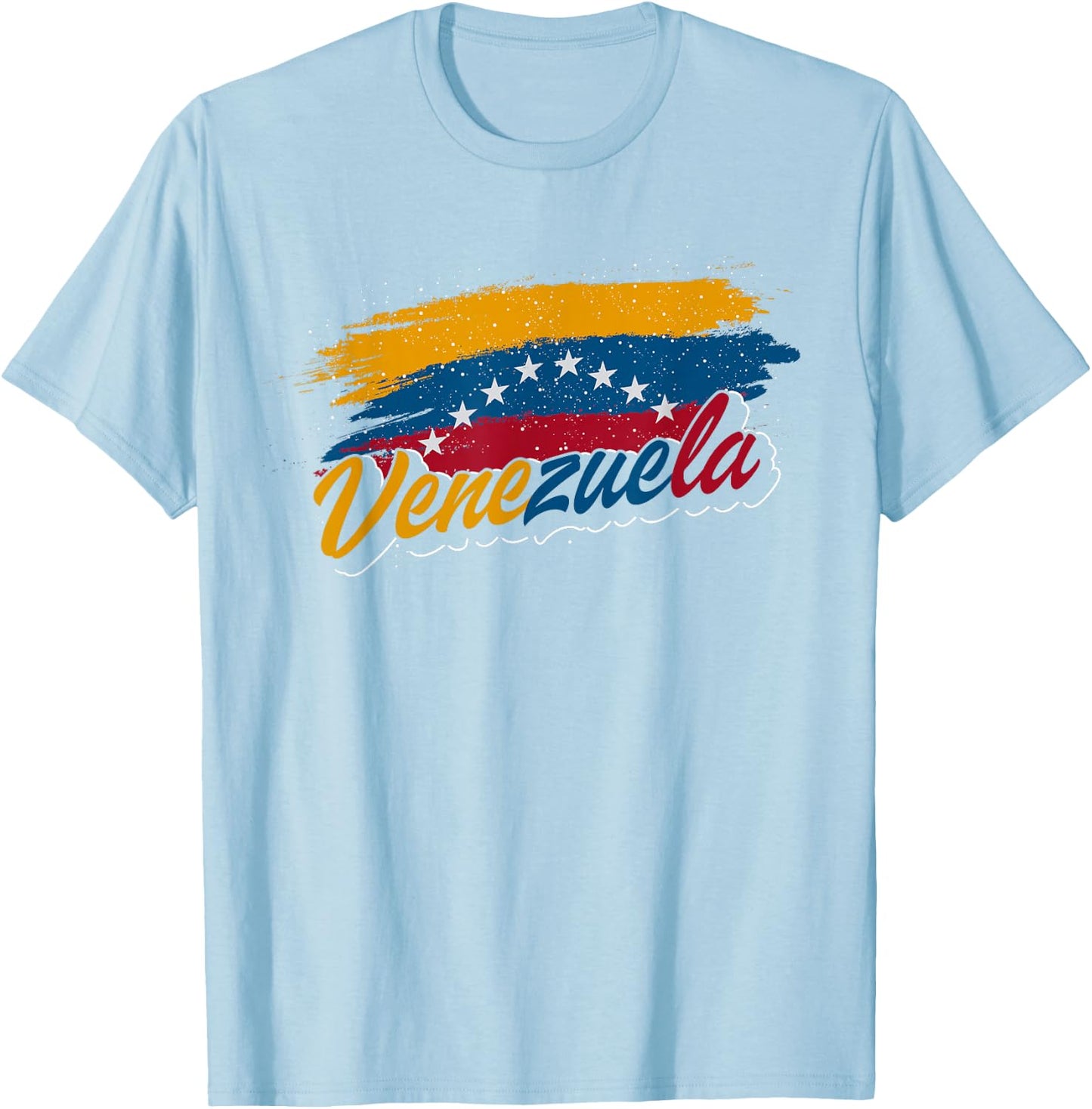 Venezuela Flag Latin America Proud Venezuelan Gift Venezuela T-Shirt - T-Shirt | Light Blue