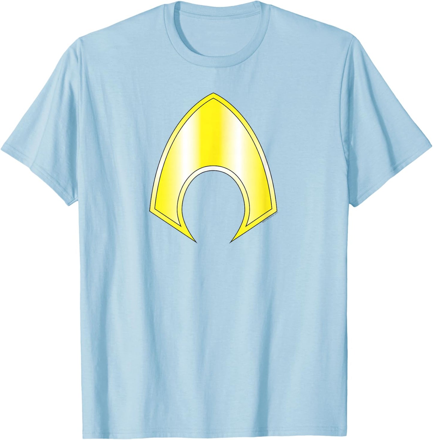 Aquaman Atlantis Logo T-Shirt - T-Shirt | Light Blue