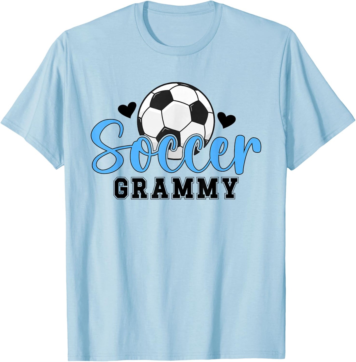 Soccer Grammy Of A Soccer Player Grammy T-Shirt - T-Shirt | Light Blue