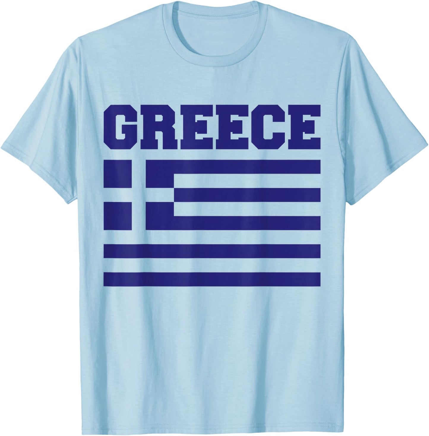 Greece Independence Day Greek Flag Heart Kids Toddler Boys T-Shirt - T-Shirt | Light Blue