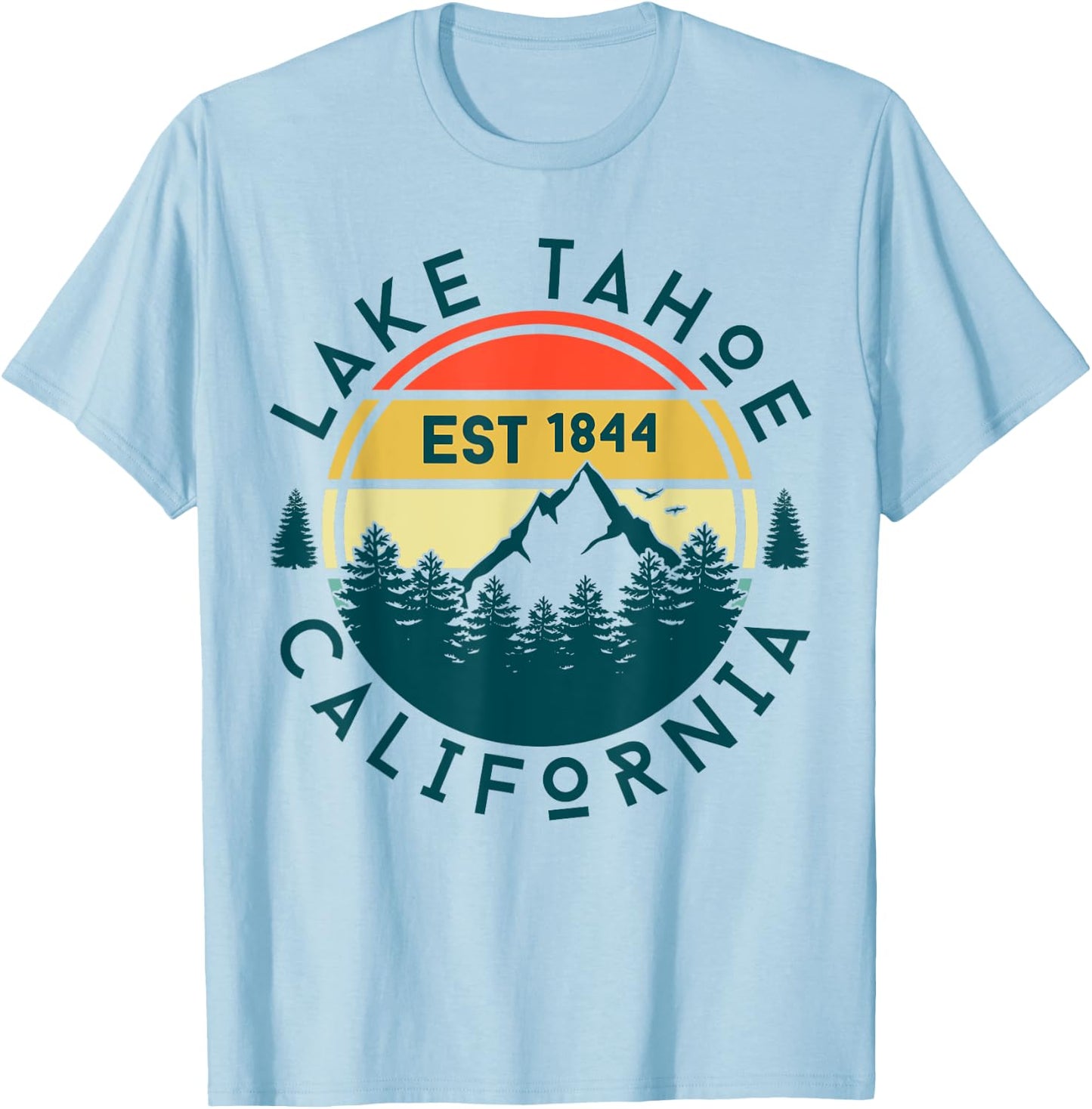 Lake Tahoe T-Shirt - T-Shirt | Light Blue
