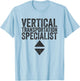 Vertical Transportation Specialist - Elevator Technician T-Shirt - T-Shirt | Light Blue