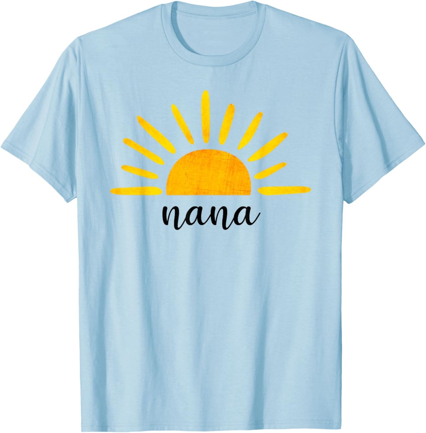 Nana of The Birthday First Trip Around the Sun Birthday T-Shirt - T-Shirt | Light Blue