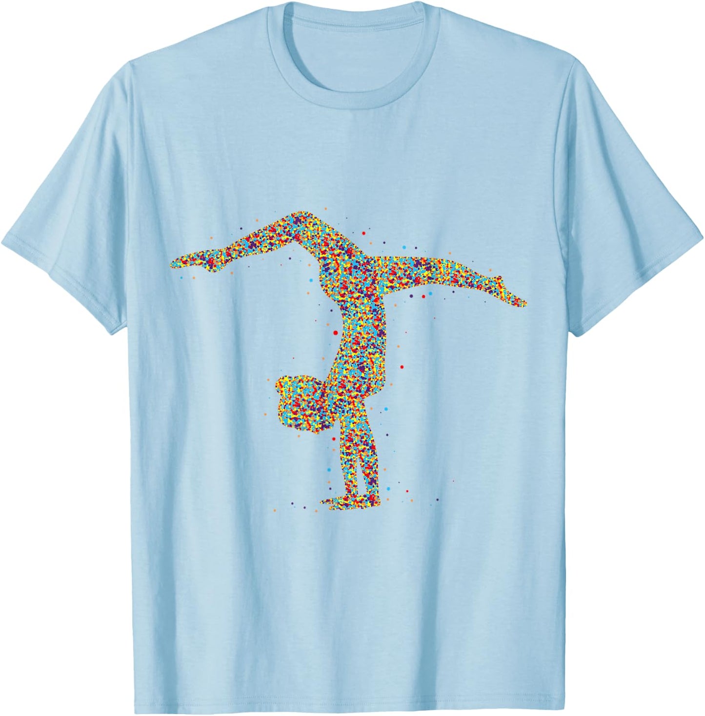 Gymnastics Gymnastics Girls Children Women T-Shirt - T-Shirt | Light Blue