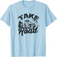 Take the High Road - Mountaineering T-Shirt - T-Shirt | Light Blue
