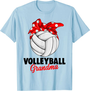 Volleyball Grandma Women T-Shirt - T-Shirt | Light Blue