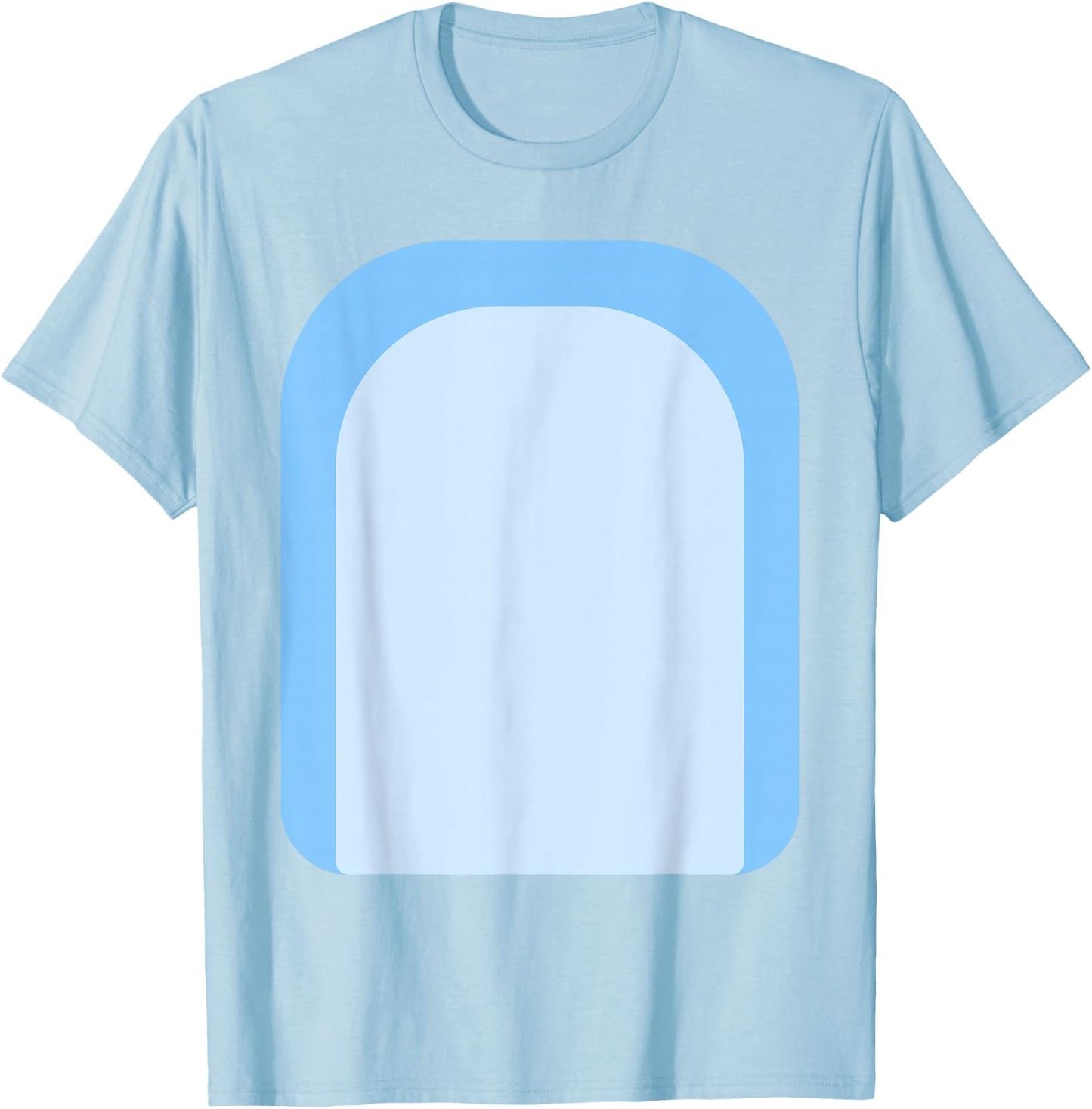 Pretend Blue Heeler Dog Son Family Costume Halloween T-Shirt - T-Shirt | Light Blue