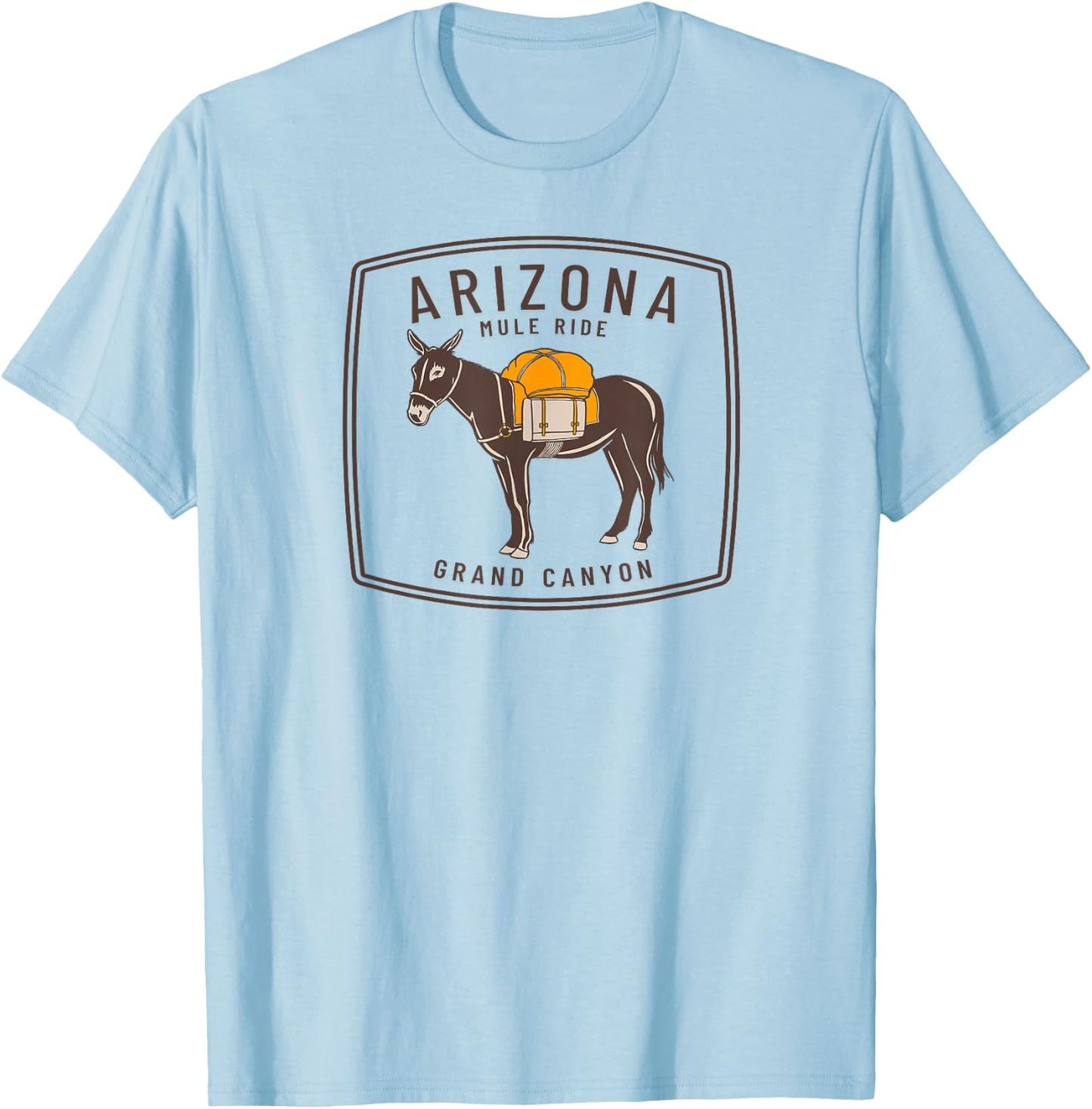 Arizona Mule Ride T-Shirt - T-Shirt | Light Blue
