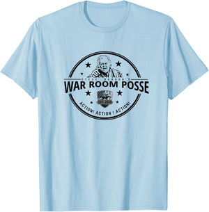 Bannon's War Room Posse Political Gift T-Shirt - T-Shirt | Light Blue