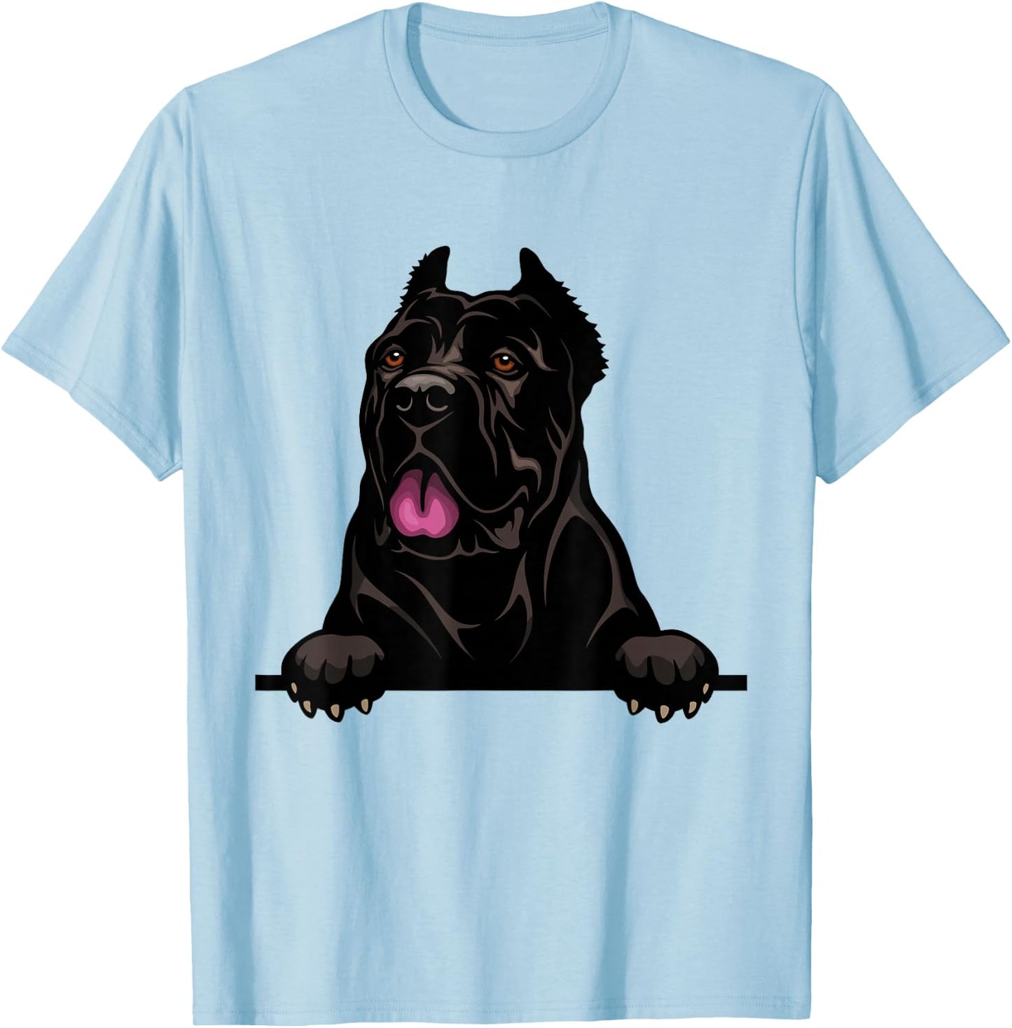 Cane Corso Dog Breed Popping Up Fun Cane Corso Owner T-Shirt - T-Shirt | Light Blue