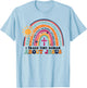 I Teach Tiny Human About Jesus Christian Teacher T-Shirt - T-Shirt | Light Blue