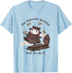 The Horrors Persist But So Do I Kawaii Plague Doctor Meme T-Shirt - T-Shirt | Light Blue