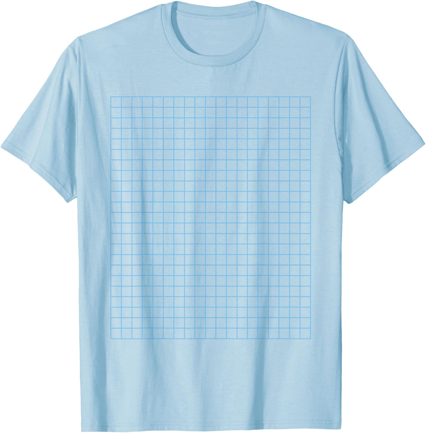 Graph Paper Funny Engineer Architecture Math Teacher Costume T-Shirt - T-Shirt | Light Blue