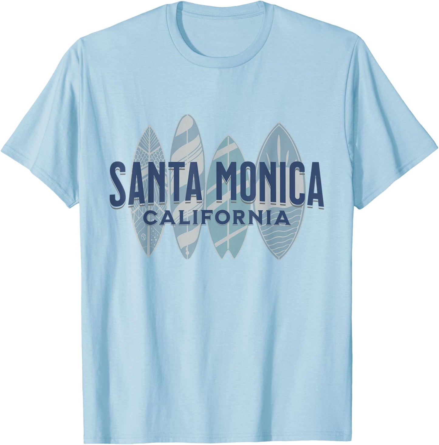 Santa Monica T-Shirt - T-Shirt | Light Blue