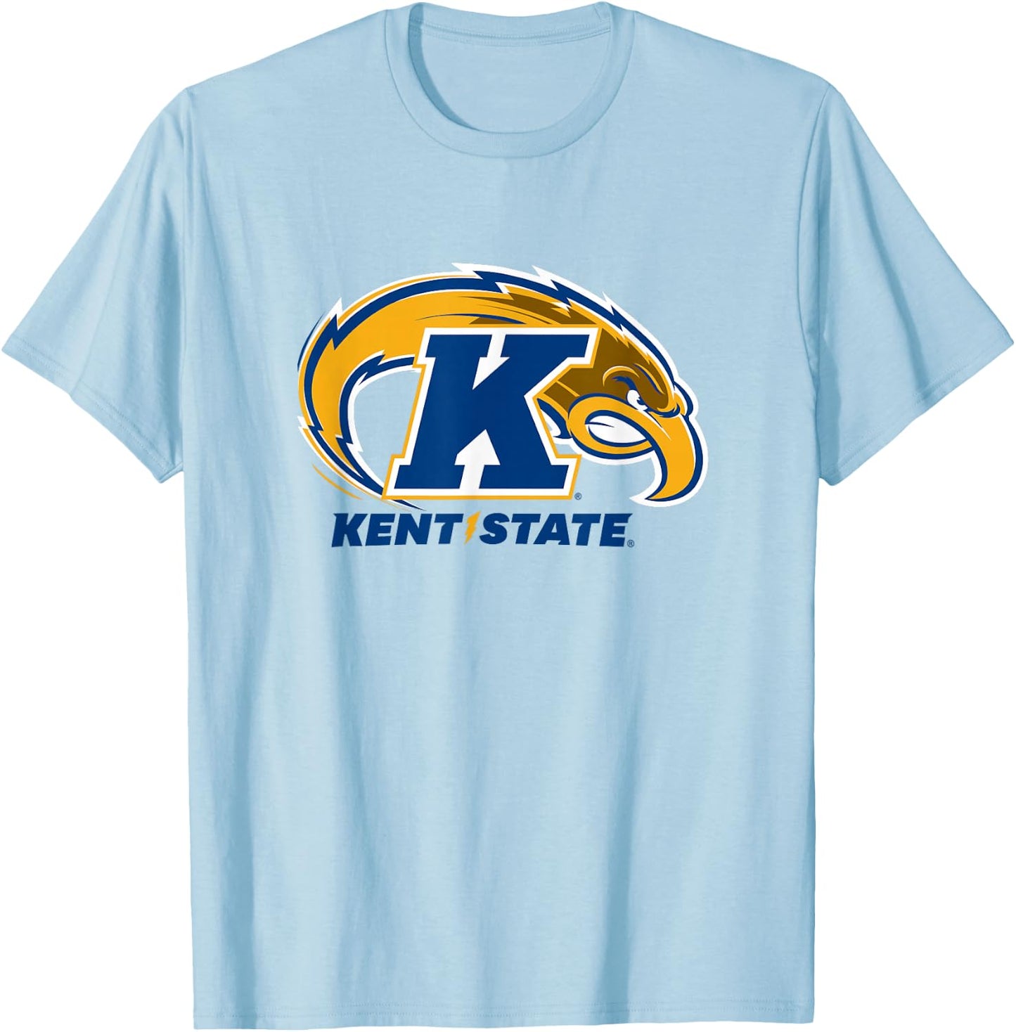 Kent State Golden Flashes | NCAA University Merch | RYLKST06 T-Shirt - T-Shirt | Light Blue