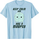 Keep Calm and Hug a Moopsy (Dark Text) T-Shirt - T-Shirt | Light Blue