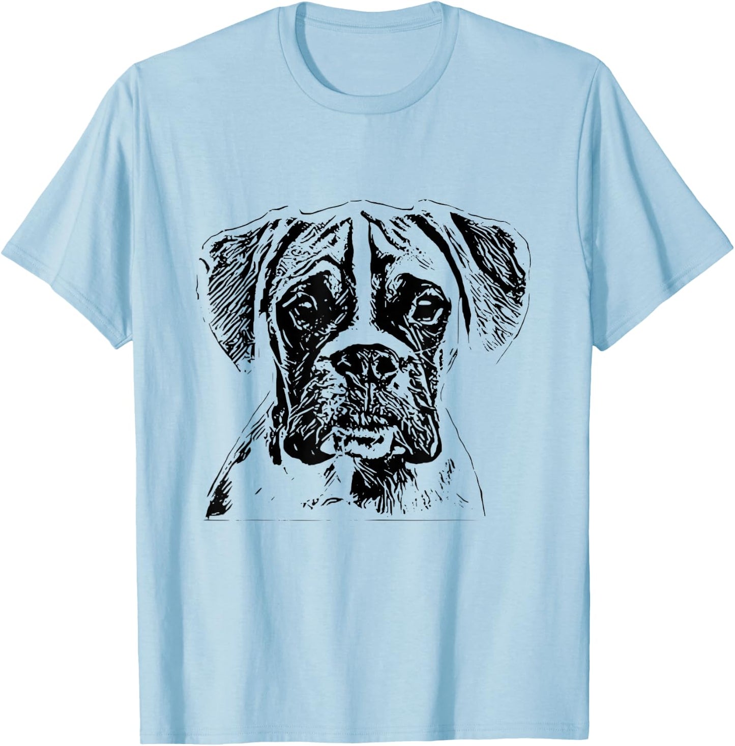 Boxer Dog Pet Boxer T-Shirt - T-Shirt | Light Blue