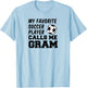 My Favorite Soccer Player Calls Me Gram T-Shirt - T-Shirt | Light Blue